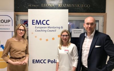 PIOTR Jaworski z EMCC Poland prezentuje dla działów HR