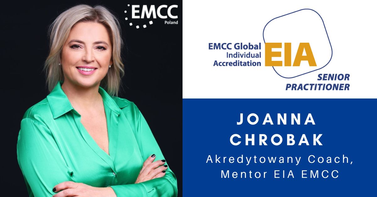 Joanna Chrobak akredytowany coach i mentor EIA EMCC